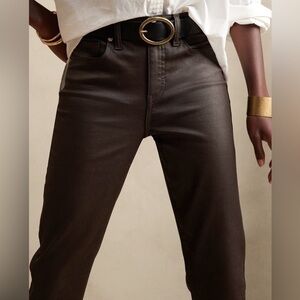 Bananna Republic Slim Coated Jean